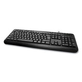 ADESSO Keyboards AKB132UB 118-Key MM Desktop USB Keyboard, Black - AKB-132UB