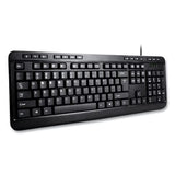 ADESSO Keyboards AKB132UB 118-Key MM Desktop USB Keyboard, Black - AKB-132UB
