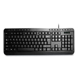 ADESSO Keyboards AKB132UB 118-Key MM Desktop USB Keyboard, Black - AKB-132UB