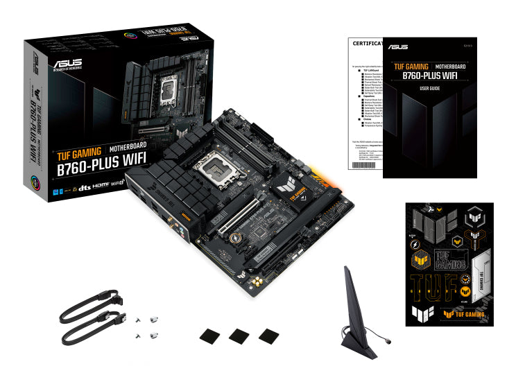 ASUS TUF Gaming B760-Plus WIFI motherboard Intel B760 LGA 1700 ATX - TUF GAMING B760-PLUS WIFI