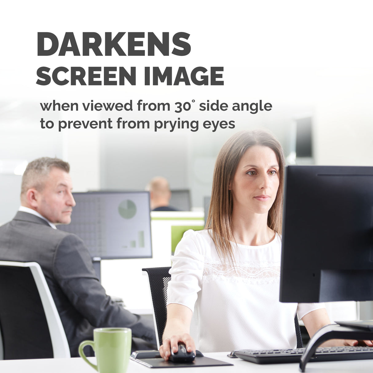 Fellowes 4816901 display privacy filter 60.5 cm (23.8") Monitor Frameless display privacy filter - 4816901