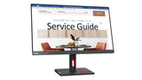 Lenovo ThinkVision S24i-30 computer monitor 60.5 cm (23.8") 1920 x 1080 pixels Full HD LED Black - 63DEKAT3US