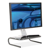ALLSOP ALLSOP Metal Art Jr. Monitor Stand, 14.75" x 11" x 4.25", Black, Supports 40 lbs - 30165