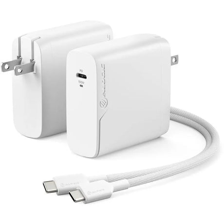 ALOGIC ALOGIC 1X100 Rapid Power 100W GaN Charger - ALOGIC 1X100 Rapid Power 100W GaN Charger -USB-C (Max. 100W) -Includes 2m USB-C Charging Cable