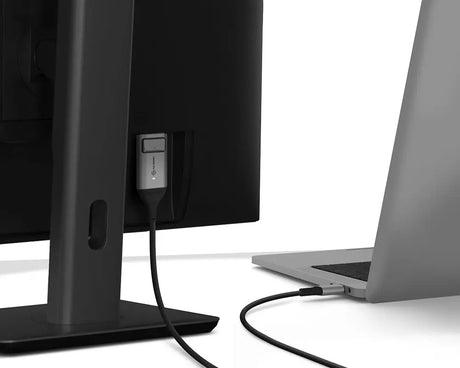 ALOGIC ALOGIC 2m Ultra USB-C (Male) to DP (Male) Cable - 4K @60Hz with LED (White) - Box Packaging