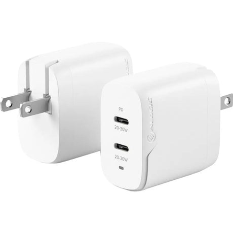 ALOGIC ALOGIC 2X40 Rapid Power 40W GaN Charger - USB-C (20W) + USB-C (20W) - ALOGIC 2X40 Rapid Power 40W GaN Charger - USB-C (20W) + USB-C (20W)