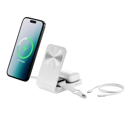 ALOGIC ALOGIC A31FWCWH mobile device charger Headset, Smartphone, Smartwatch, Watch White USB Wireless charging Fast charging Indoor - A31FWCWH