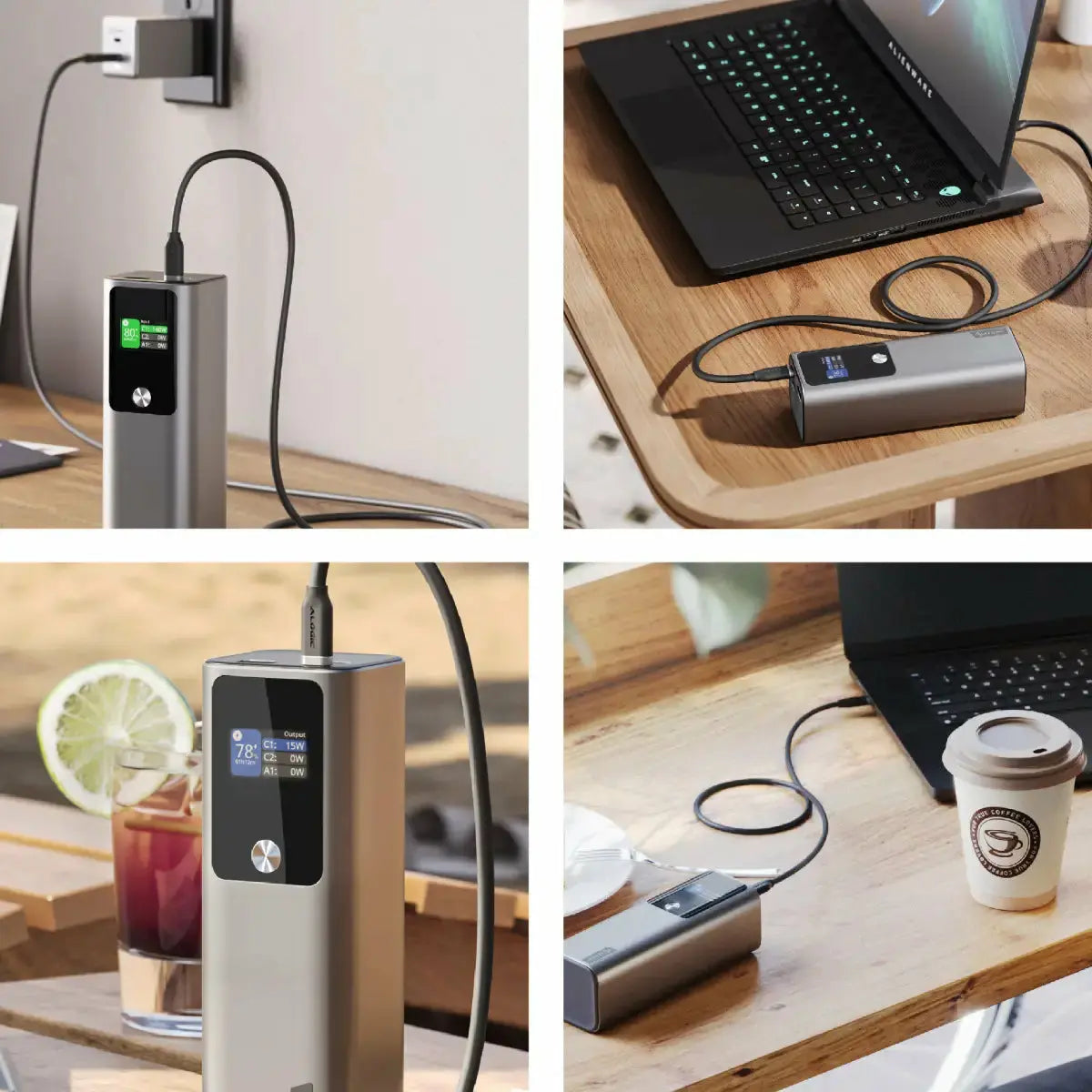 ALOGIC ALOGIC Ark 27000mAh Power Bank with 140W USB-C Charging - A27KPB140W