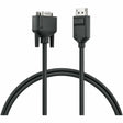 ALOGIC Alogic Display Port to VGA Cable - Elements Series - Male to Male - 1m - 3.28 ft DisplayPort/VGA Video Cable for Video Device, Computer - First End: 1 x DisplayPort Digital Audio/Video - Male - Second - EL2DPVGA-01