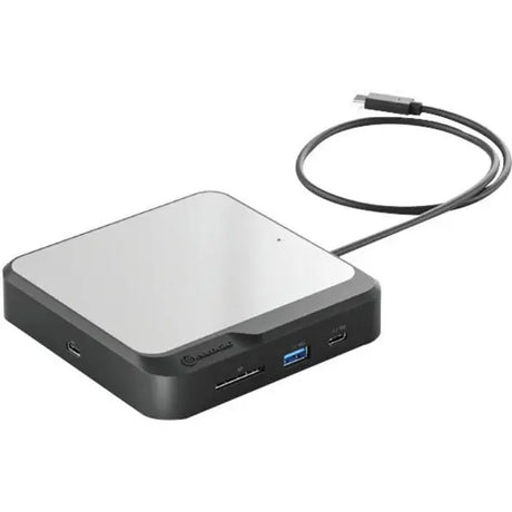 ALOGIC Alogic Dual 4K Universal Compact Docking Station - CH2 - HDMI Edition - for Scanner/Keyboard/Mouse - Memory Card Reader - SD - 100 W - USB Type C - 2 Displays Supported - 4K - 3840 x 2160 - 1 x USB Ty - DUCH2