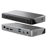 ALOGIC ALOGIC DUPRDX2-100 laptop dock/port replicator Wired USB 3.2 Gen 1 (3.1 Gen 1) Type-C Black, Grey