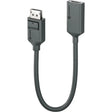 ALOGIC Alogic Elements DisplayPort/HDMI Audio/Video Cable - 7.87" DisplayPort/HDMI A/V Cable for Notebook, Audio/Video Device, Projector, Monitor, Computer - First End: 1 x DisplayPort Digital Audio/Video -  - EL2DPHD-ADP