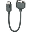 ALOGIC Alogic Elements DisplayPort to DVI Adapter - Male to Female - 20cm - 7.87" DisplayPort/DVI-D Video Cable for Notebook, Video Device, Projector, Monitor, Computer - First End: 1 x DisplayPort Digital A - EL2DPDVI-ADP