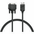 ALOGIC Alogic Elements DisplayPort to DVI Cable - Male to Male - 1m - 3.28 ft DisplayPort/DVI-D Video Cable for Notebook, Video Device, Projector, Monitor, Computer - First End: 1 x DisplayPort Digital Audio - EL2DPDVI-01