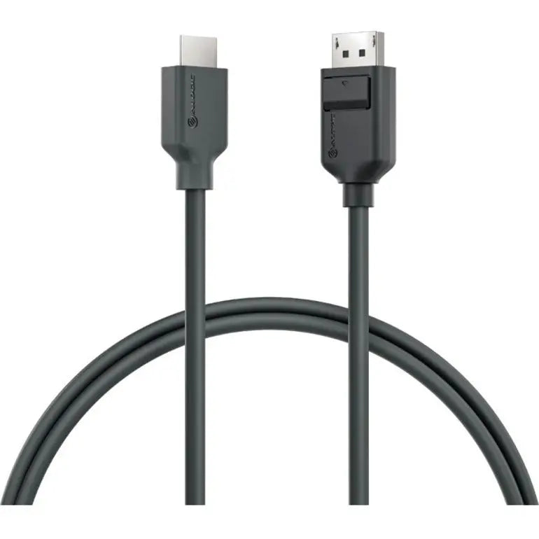 ALOGIC Alogic Elements DisplayPort to HDMI Cable - 2m - 6.56 ft DisplayPort/HDMI A/V Cable for Notebook, Audio/Video Device, Projector, Monitor, Computer - First End: 1 x DisplayPort Digital Audio/Video - Ma - EL2DPHD-02