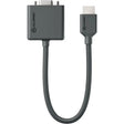 ALOGIC Alogic Elements HDMI to VGA Adapter with Audio - 7.87" HDMI/Micro-USB/VGA/Mini-phone A/V Cable for Audio/Video Device, Projector, Notebook, Gaming Console, Speaker, Home Theater System - First End: 1  - EL2HDVGA-ADP