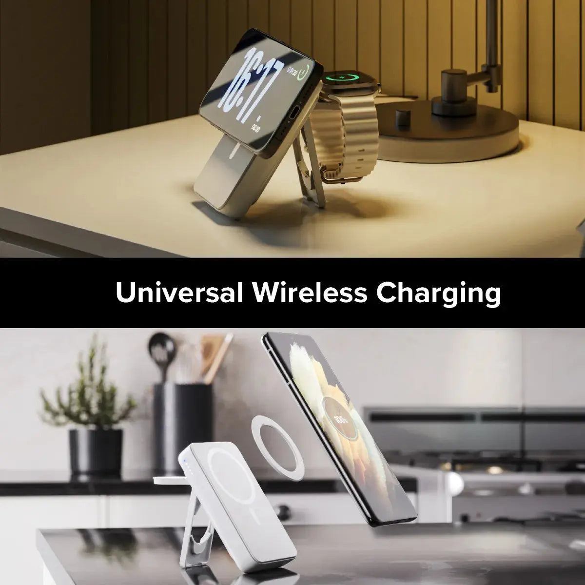 ALOGIC ALOGIC Lift 4-in-1 MagSafe Compatible Wireless Charging 10,000mAh Power Bank - L10KPBWH