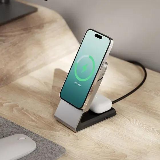 ALOGIC ALOGIC Matrix 2-in-1 Magnetic Charging Dock - Black - MSCDD