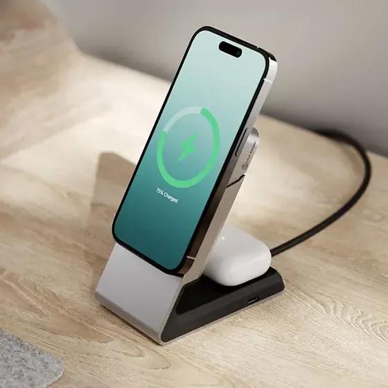 ALOGIC ALOGIC Matrix 2-in-1 Magnetic Charging Dock - Black - MSCDD