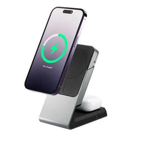 ALOGIC ALOGIC Matrix 2-in-1 Magnetic Charging Dock - Black - MSCDD