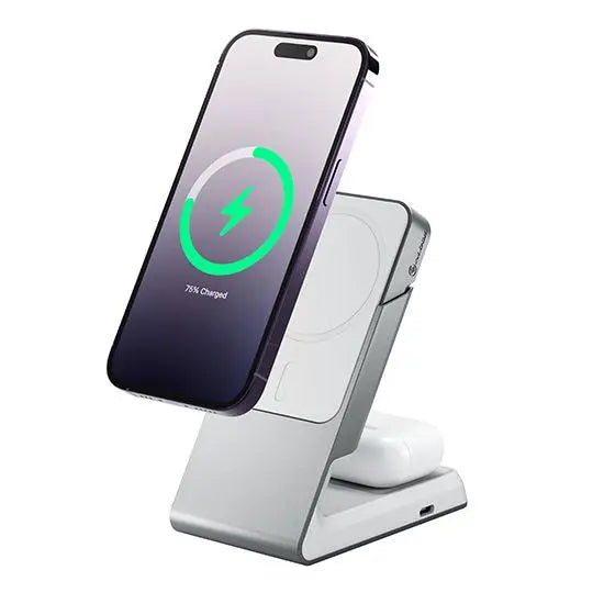 ALOGIC ALOGIC Matrix 2-in-1 Magnetic Charging Dock - White - MSCDDWH
