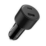 ALOGIC ALOGIC Rapid Power 100W Car Charger with USB-C Port and USB-A Port, Black - CRCA100