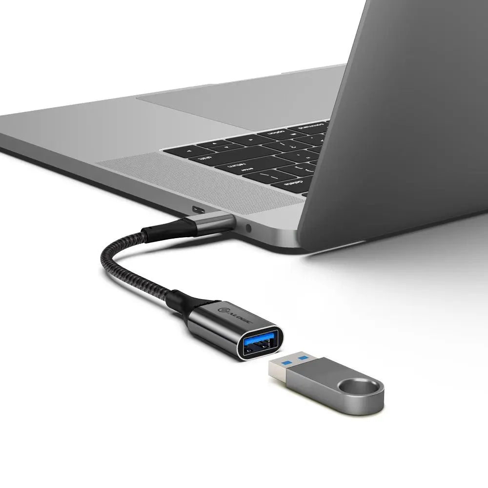 ALOGIC ALOGIC Super Ultra USB 3.1 USB-C to USB-A Adapter - 15cm - Space Grey