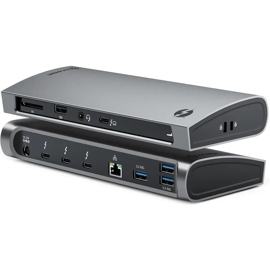 ALOGIC Alogic Thunderbolt 4 BLAZE Docking Station - for Notebook/Desktop PC/Hard Drive/Monitor - Memory Card Reader - SD - 96 W - Thunderbolt 4 - 2 Displays Supported - 4K - 3840 x 2160 - 1 x USB 2.0 - 4 x U - TB4D3TB
