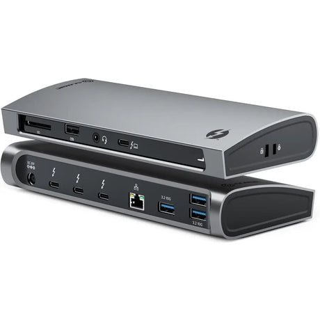 ALOGIC Alogic Thunderbolt 4 BLAZE Docking Station - for Notebook/Desktop PC/Hard Drive/Monitor - Memory Card Reader - SD - 96 W - Thunderbolt 4 - 2 Displays Supported - 4K - 3840 x 2160 - 1 x USB 2.0 - 4 x U - TB4D3TB