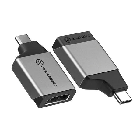 ALOGIC ALOGIC ULCHDMN-SGR USB graphics adapter 3840 x 2160 pixels Black, Grey