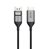 ALOGIC ALOGIC ULDPHD02-SGR video cable adapter 2 m DisplayPort HDMI Black, Silver