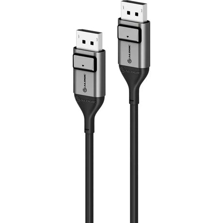ALOGIC ALOGIC Ultra 8K DisplayPort to DisplayPort cable - V1.4 - 1m - Space Grey - 3.28 ft DisplayPort A/V Cable for Audio/Video Device, Notebook, Computer, Monitor - First End: 1 x DisplayPort 1.4 Digital A - ULDP01-SGR