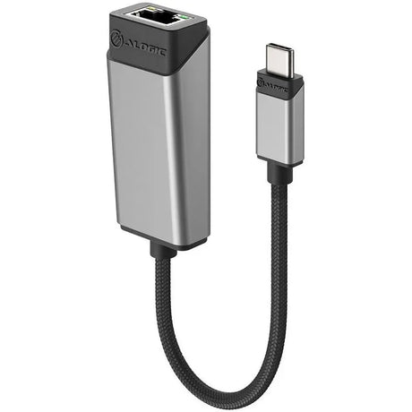 ALOGIC ALOGIC Ultra USB-C(Male) to RJ45 Gbit Ethernet Adapter(female) - Ultra USB-C to RJ45 Gigabit Ethernet Adapter - 15cm - Space Grey