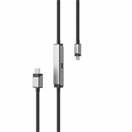 ALOGIC ALOGIC Ultra USB-C to HDMI with 100W PD Cable - Male to Male - 1m - 3.28 ft HDMI/USB-C A/V Cable for Notebook, Computer, Monitor, TV, Projector, MAC, Chromebook, iPad - First End: 1 x USB Type C - Mal - ULCHDPD01-SGR