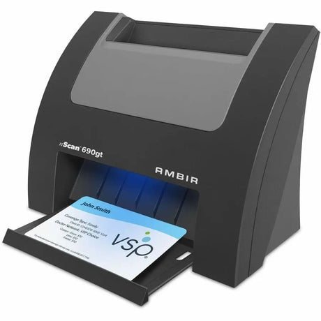 AMBIR Ambir nScan 690gt Duplex ID Card Scanner w/AmbirScan for athenahealth - Duplex Scanning - DS690GT-A3P