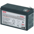 APC APC 7Ah UPS Replacement Battery Cartridge - 12V DC - Spill Proof, Maintenance Free Sealed Lead Acid Hot-swappable - RBC40