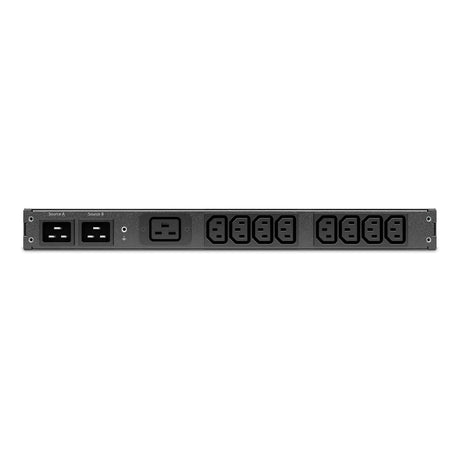 APC APC Automatic Transfer Switch AP4423A - (8x) C13 + (1x) C19, 3680W, Rack mountable, 1U - AP4423A