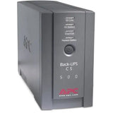 APC APC Back-UPS CS 500VA Tower UPS - 500VA/300W - 3 Minute Full Load - 3 x NEMA 5-15R - Battery Backup System, 3 x NEMA 5-15R - Surge-protected