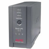 APC APC Back-UPS CS 500VA Tower UPS - 500VA/300W - 3 Minute Full Load - 3 x NEMA 5-15R - Battery Backup System, 3 x NEMA 5-15R - Surge-protected
