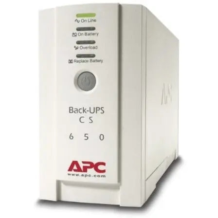 APC APC Back-UPS CS 650VA 230V For International Use - 650VA/400W - 11.4 Minute Full Load - 3 x IEC 320-C13 - Battery/Surge-protected, 2 x - Battery/Surge-protected, 1 x IEC 320-C13 - Surge-protected - BK650EI