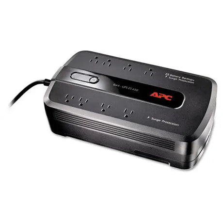 APC APC  Back-UPS ES 650 Battery Backup System, 8 Outlets, 650 VA, 340 J - BE650G1