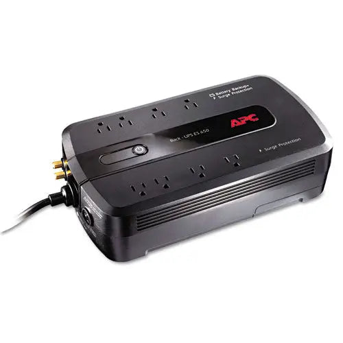 APC APC  Back-UPS ES 650 Battery Backup System, 8 Outlets, 650 VA, 340 J - BE650G1