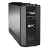 APC APC  Back-UPS Pro 700 Battery Backup System, 6 Outlets, 700 VA, 355 J - BR700G