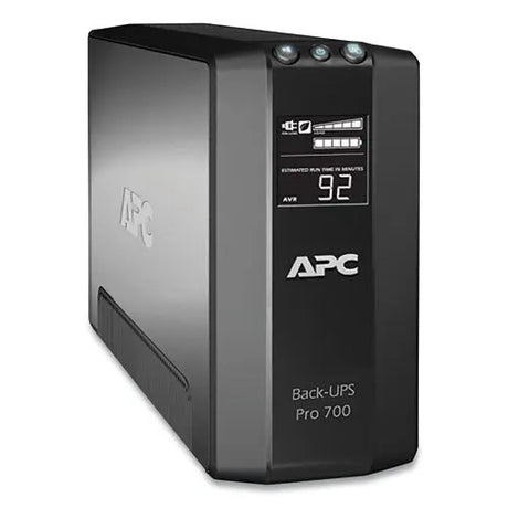 APC APC  Back-UPS Pro 700 Battery Backup System, 6 Outlets, 700 VA, 355 J - BR700G