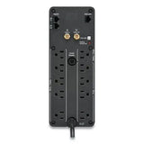 APC APC  Back-UPS PRO BR Series SineWave Battery Backup System, 10 Outlets, 1,000 VA, 1,080 J - BR1000MS