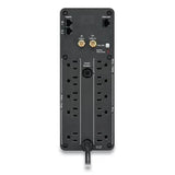 APC APC  Back-UPS PRO BR Series SineWave Battery Backup System, 10 Outlets, 1,350 VA, 1,080 J - BR1350MS