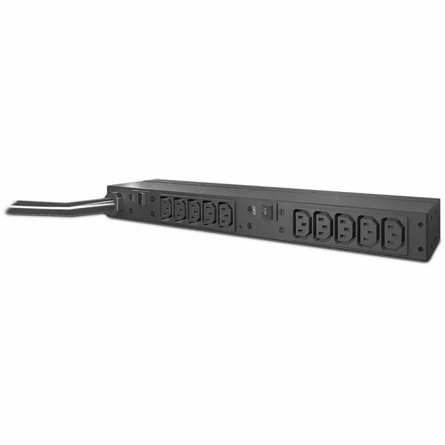 APC APC Basic Rack 10-Outlets 4.99 kVA PDU - 10 - 4.99kVA - 1U Horizontal Rackmount - AP9571A