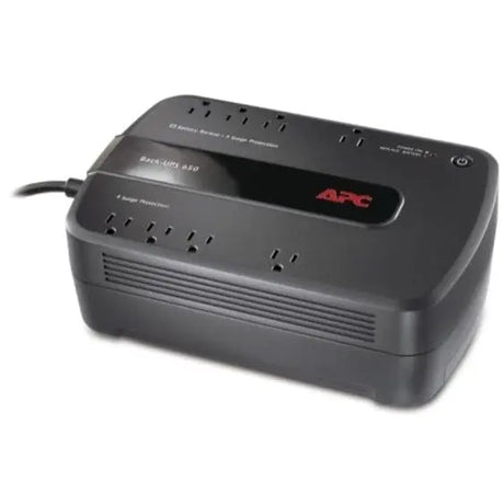 APC APC by Schneider Electric Back-UPS 650VA Desktop UPS - Tower - 1 Day Recharge - 3 Minute Stand-by - 110 V AC Input - 120 V AC Output - 8 x NEMA 5-15R - BE650G1-LM