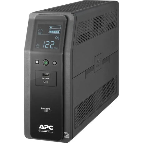 APC APC by Schneider Electric Back-UPS Pro 1100VA Tower UPS - 0U Tower - AVR - 16 Hour Recharge - 4.24 Minute Stand-by - 120 V AC Input - 120 V AC Output - 10 x NEMA 5-15R, 2 x USB - BN1100M2-CA