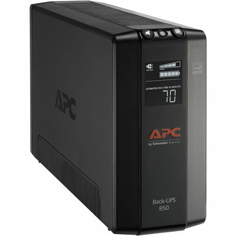 APC APC by Schneider Electric Back UPS Pro BX850M, Compact Tower, 850VA, AVR, LCD, 120V - Tower - 12 Hour Recharge - 2 Minute Stand-by - 120 V AC Input - 120 V AC Output - 8 x NEMA 5-15R - BX850M